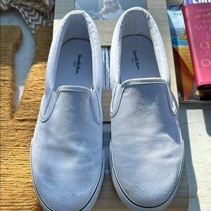 Goodfellow & Co Light Gray Slip-On Shoes